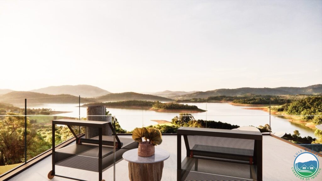 REPRESA (C33) – Casa de alto padrão com vista panorâmica espetacular para a Represa – Vargem/SP